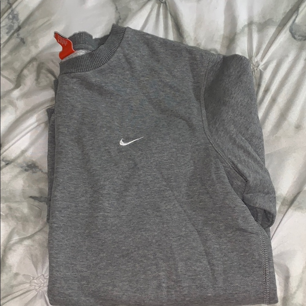Gray Nike sweater
